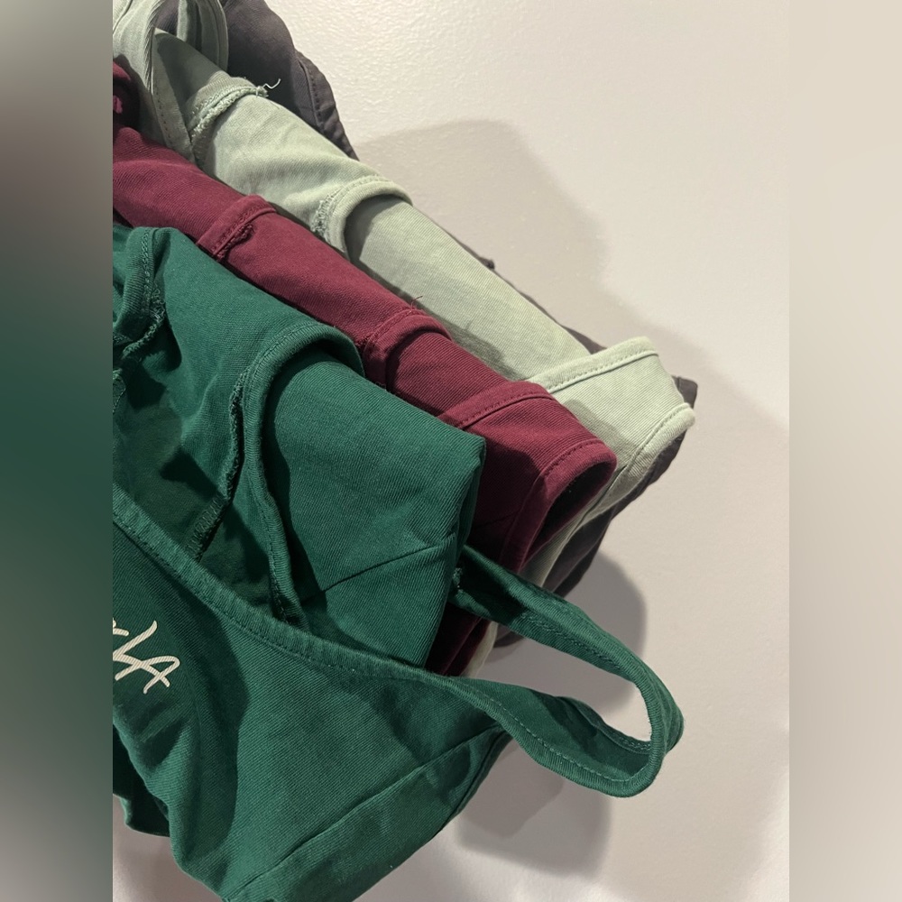 YOUNGLA bundle of 3 gymwear tank top shirts